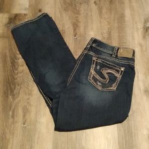 Plus Size Silver Women's Suki Sllim Boot Cut Jeans